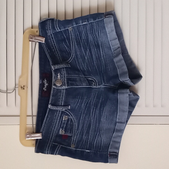 Fragile Jean Shorts - Picture 1 of 4
